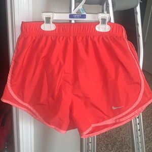 Small Pink Nike Shorts.